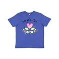 thumbnail image 1 of Inktastic Yaya's Girl- heart flowers Youth T-Shirt, 1 of 5