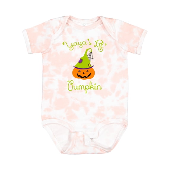 Inktastic Yaya's Lil' Pumpkin Boys or Girls Baby Bodysuit