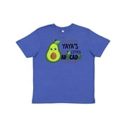 Inktastic Yaya's Little Avocado with Cute Baby Avocado Youth T-Shirt