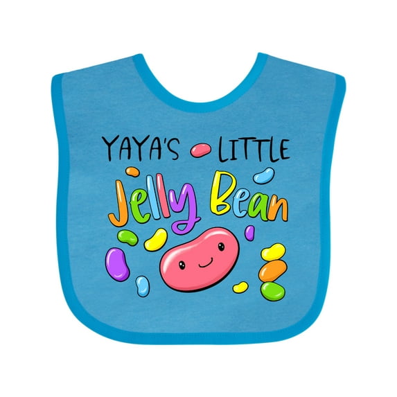 Inktastic Yaya's Little Jellybean Cute Easter Candy Boys or Girls Baby Bib