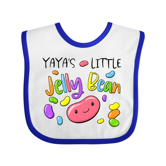 Inktastic Yaya's Little Jellybean Cute Easter Candy Boys or Girls Baby Bib