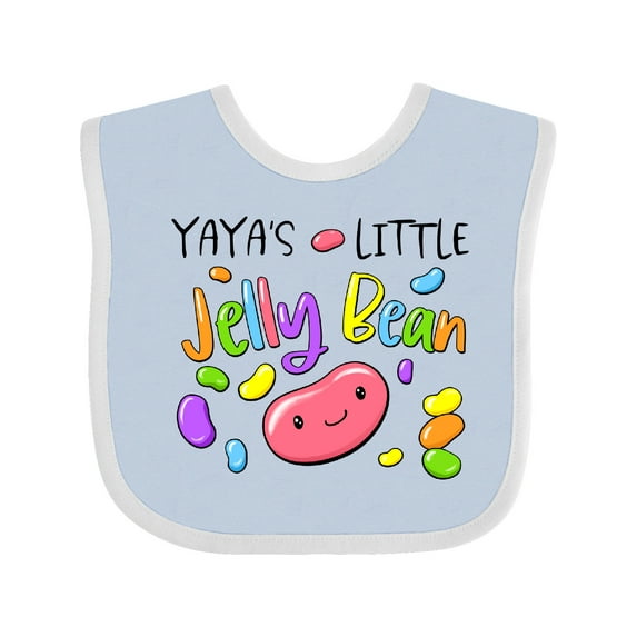 Inktastic Yaya's Little Jellybean Cute Easter Candy Boys or Girls Baby Bib
