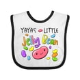 thumbnail image 1 of Inktastic Yaya's Little Jellybean Cute Easter Candy Boys or Girls Baby Bib, 1 of 4