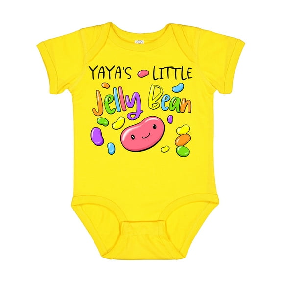 Inktastic Yaya's Little Jellybean Cute Easter Candy Boys or Girls Baby Bodysuit