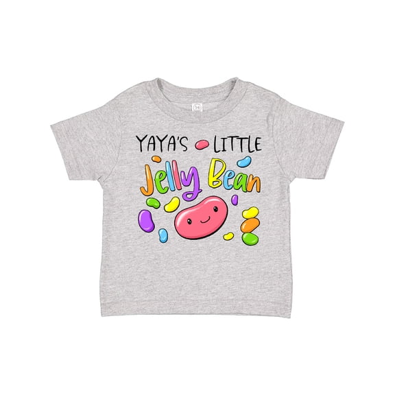 Inktastic Yaya's Little Jellybean Cute Easter Candy Boys or Girls Toddler T-Shirt