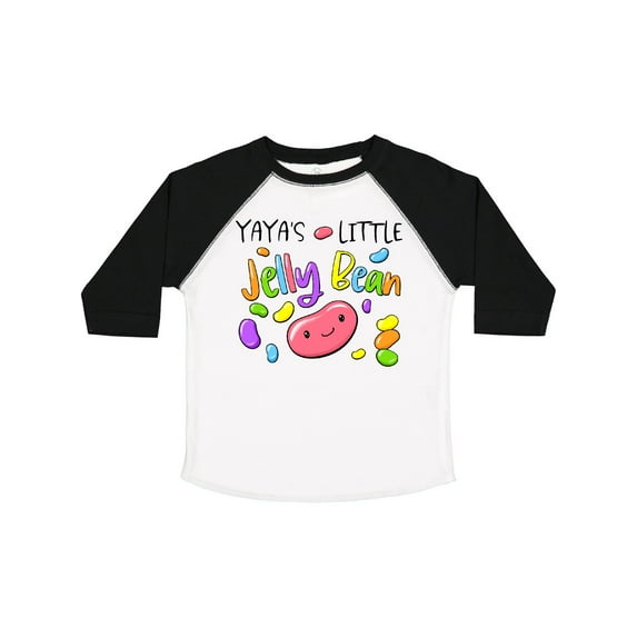 Inktastic Yaya's Little Jellybean Cute Easter Candy Boys or Girls Toddler T-Shirt