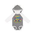 thumbnail image 1 of Inktastic Yeah I'd Rather be with My Grandma in Red Yellow and Blue Boys or Girls Long Sleeve Baby Bodysuit, 1 of 5
