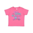 thumbnail image 1 of Inktastic Yeah I'd Rather Be with My Yaya in Pink Blue and Purple Boys or Girls Baby T-Shirt, 1 of 5