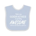 thumbnail image 1 of Inktastic Yeah My Godfather is Pretty Awesome Boys or Girls Baby Bib, 1 of 4
