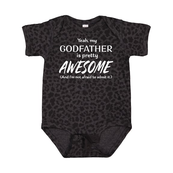 Inktastic Yeah My Godfather is Pretty Awesome Boys or Girls Baby Bodysuit