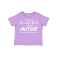 thumbnail image 1 of Inktastic Yeah My Godfather is Pretty Awesome Boys or Girls Toddler T-Shirt, 1 of 5