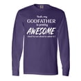 thumbnail image 1 of Inktastic Yeah My Godfather is Pretty Awesome Long Sleeve T-Shirt, 1 of 5