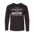 thumbnail image 1 of Inktastic Yeah My Godfather is Pretty Awesome Long Sleeve Youth T-Shirt, 1 of 5