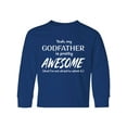 thumbnail image 1 of Inktastic Yeah My Godfather is Pretty Awesome Long Sleeve Youth T-Shirt, 1 of 5