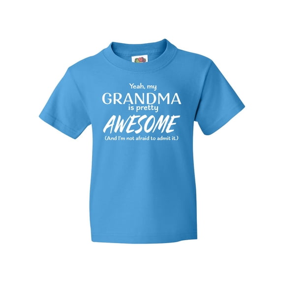 Inktastic Yeah My Grandma is Pretty Awesome Youth T-Shirt