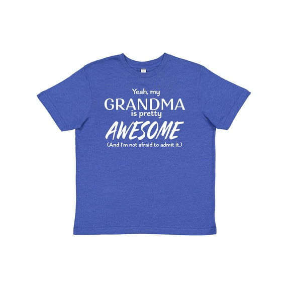 Inktastic Yeah My Grandma is Pretty Awesome Youth T-Shirt