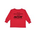 thumbnail image 1 of Inktastic Yeah My Great Grandma Is Pretty Awesome Boys or Girls Long Sleeve Toddler T-Shirt, 1 of 5