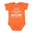 thumbnail image 1 of Inktastic Yeah My Great Grandson is Pretty Awesome Boys or Girls Baby Bodysuit, 1 of 5