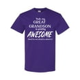 thumbnail image 1 of Inktastic Yeah My Great Grandson is Pretty Awesome T-Shirt, 1 of 5