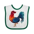 thumbnail image 1 of Inktastic Year of the Rooster Boys or Girls Baby Bib, 1 of 4