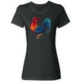 thumbnail image 1 of Inktastic Year of the Rooster Women's T-Shirt, 1 of 5