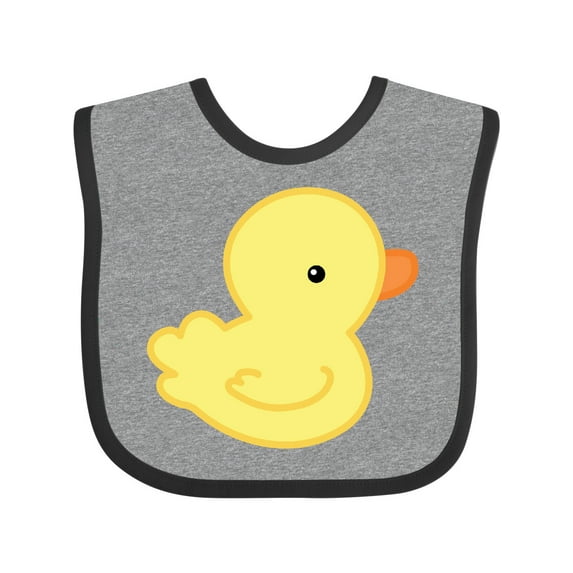 Inktastic Yellow Baby Duck Boys or Girls Baby Bib