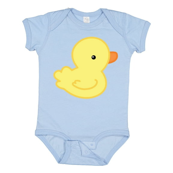 Inktastic Yellow Baby Duck Boys or Girls Baby Bodysuit