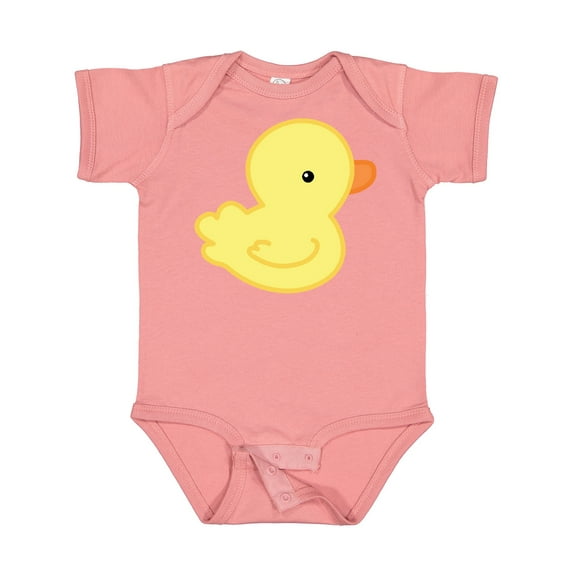 Inktastic Yellow Baby Duck Boys or Girls Baby Bodysuit