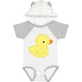 thumbnail image 1 of Inktastic Yellow Baby Duck Boys or Girls Baby Bodysuit, 1 of 5