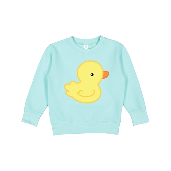 Inktastic Yellow Baby Duck Toddler Sweatshirt