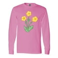 thumbnail image 1 of Inktastic Yellow Buttercup Flowers Long Sleeve T-Shirt, 1 of 5