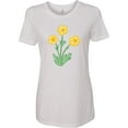 thumbnail image 1 of Inktastic Yellow Buttercup Flowers Women's T-Shirt, 1 of 5