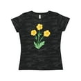 thumbnail image 1 of Inktastic Yellow Buttercup Flowers Women's T-Shirt, 1 of 5