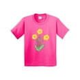 thumbnail image 1 of Inktastic Yellow Buttercup Flowers Youth T-Shirt, 1 of 5