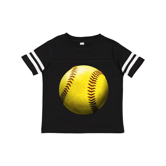 Inktastic Yellow Softball Boys or Girls Toddler T-Shirt
