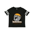 thumbnail image 1 of Inktastic Yellowstone Growling Bear Boys or Girls Toddler T-Shirt, 1 of 5