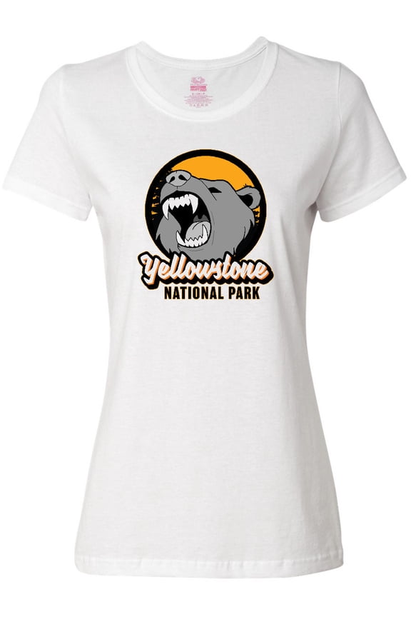 Yellowstone Growling Bear Women's T-Shirt