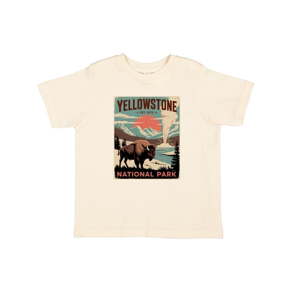 Inktastic Yellowstone National Park Boys Toddler T-Shirt