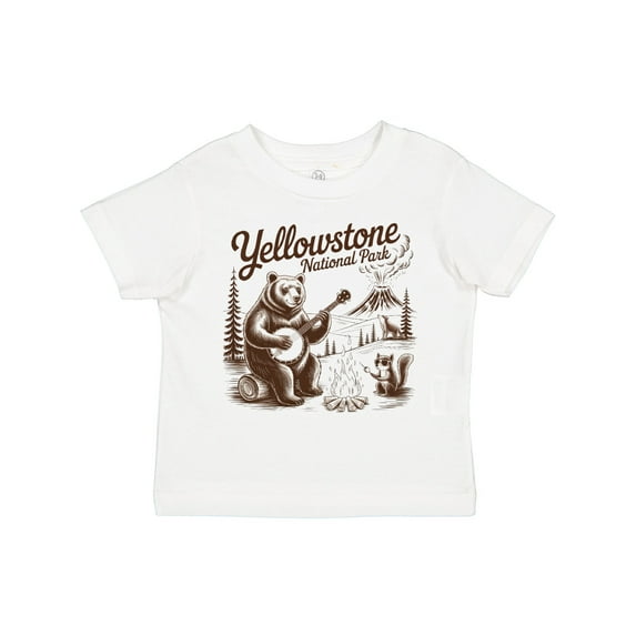Inktastic Yellowstone National Park Boys Toddler T-Shirt
