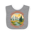 thumbnail image 1 of Inktastic Yellowstone National Park Boys or Girls Baby Bib, 1 of 4