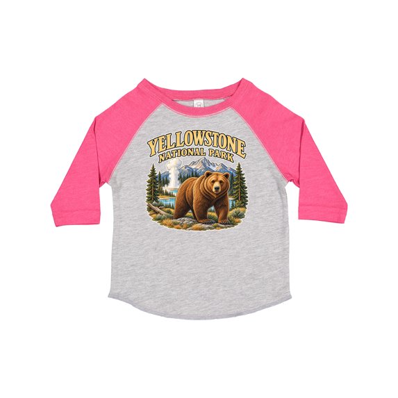Inktastic Yellowstone National Park Boys or Girls Toddler T-Shirt