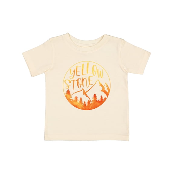 Inktastic Yellowstone National Park Mountains Boys or Girls Baby T-Shirt