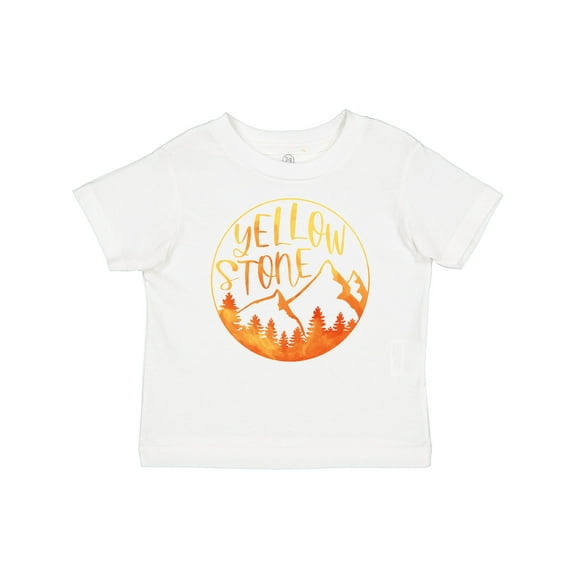 Inktastic Yellowstone National Park Mountains Boys or Girls Baby T-Shirt