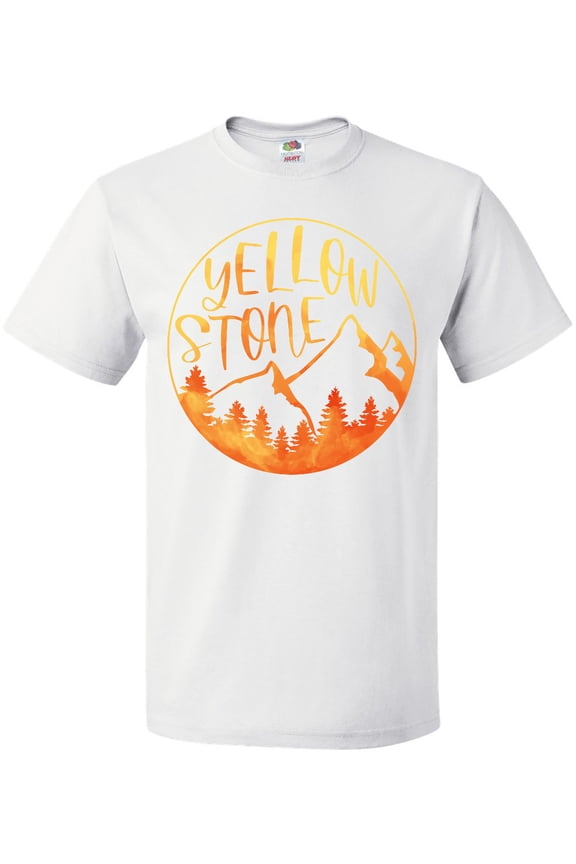Yellowstone National Park- Mountains T-Shirt