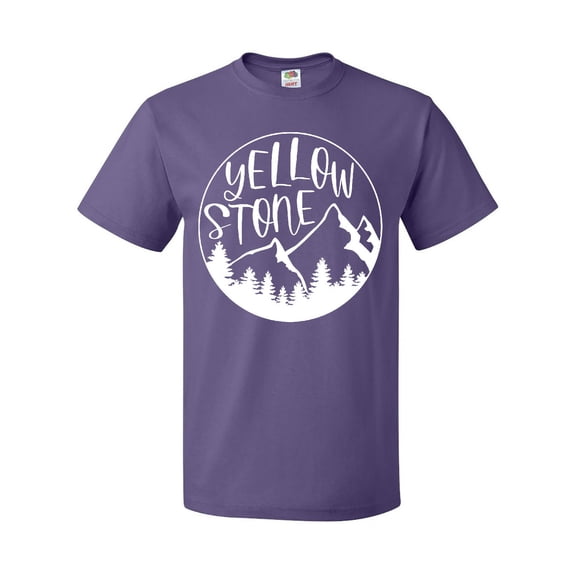 Inktastic Yellowstone National Park- Mountains T-Shirt
