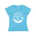 thumbnail image 1 of Inktastic Yellowstone National Park- Mountains Women's V-Neck T-Shirt, 1 of 5