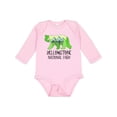 thumbnail image 1 of Inktastic Yellowstone National Park Mountains and Bear Shape Boys or Girls Long Sleeve Baby Bodysuit, 1 of 5