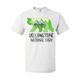 thumbnail image 1 of Inktastic Yellowstone National Park- Mountains and Bear Shape T-Shirt, 1 of 5
