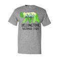thumbnail image 1 of Inktastic Yellowstone National Park- Mountains and Bear Shape T-Shirt, 1 of 5