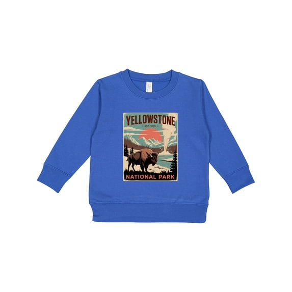 Inktastic Yellowstone National Park Toddler Sweatshirt